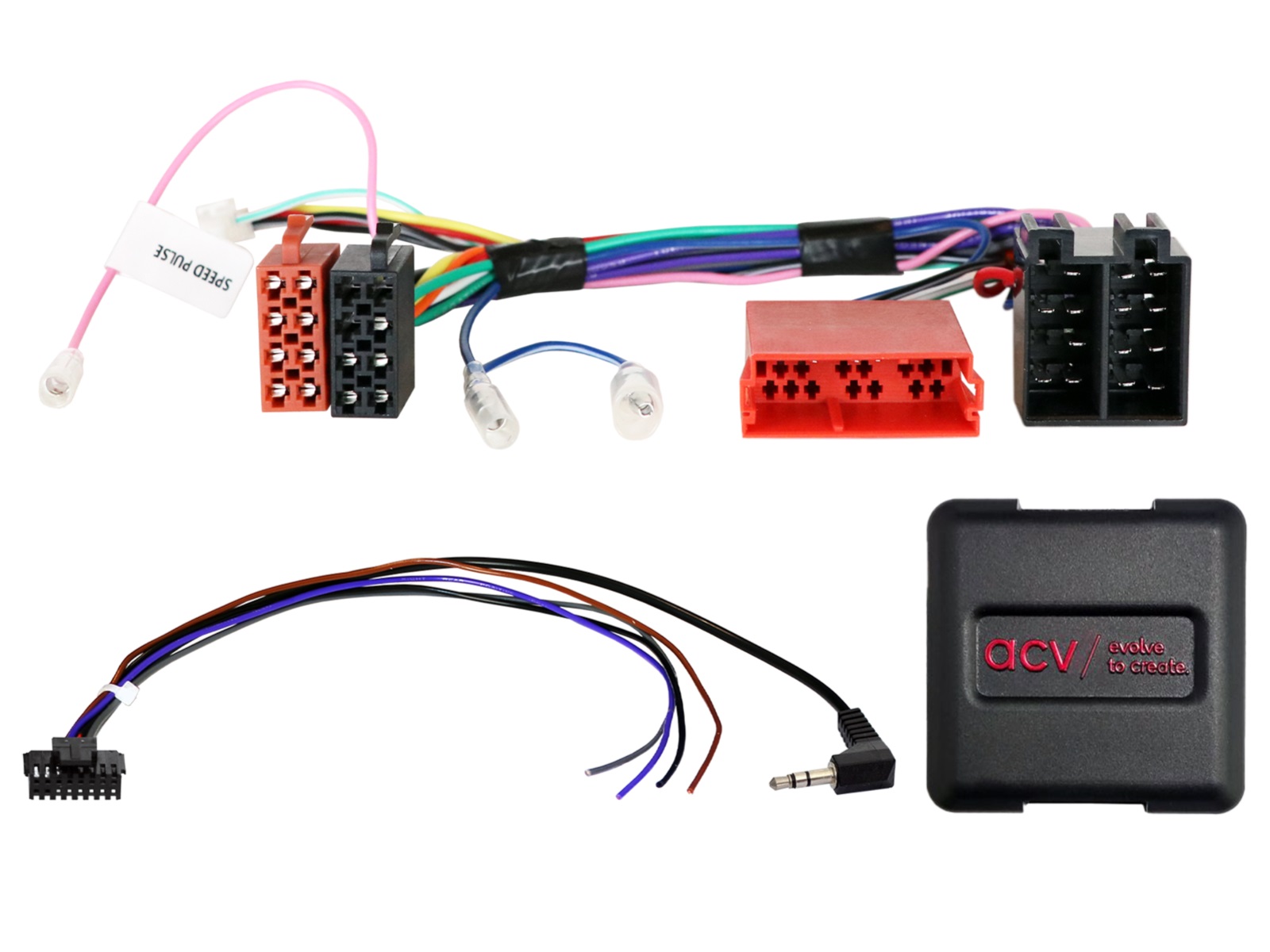 Hyundai, KIA (->2019) steering wheel control (stalk adapter).