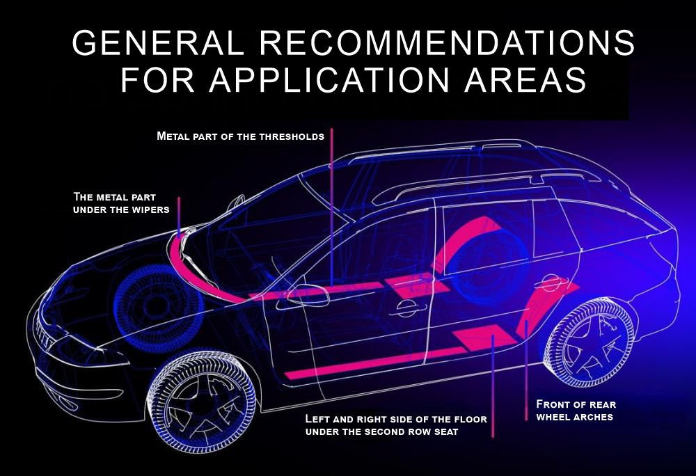 StP F200  self-adhesive damping mat (2.0 mm., 0.075 m²).