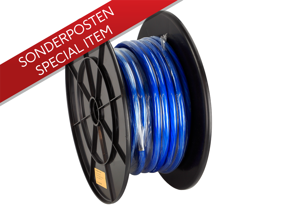 ACV (OFC) power wire, BLUE (35 mm²). 50-350-029