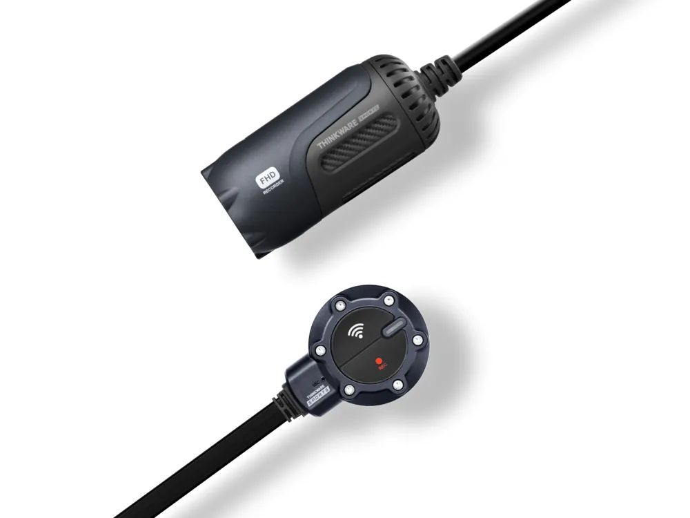 Thinkware SPORTS M1 motorcycle dashcam.