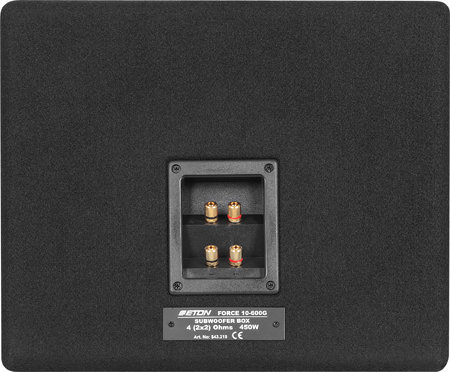 Eton FORCE 10-600 G boxed subwoofer 10" (250 mm).