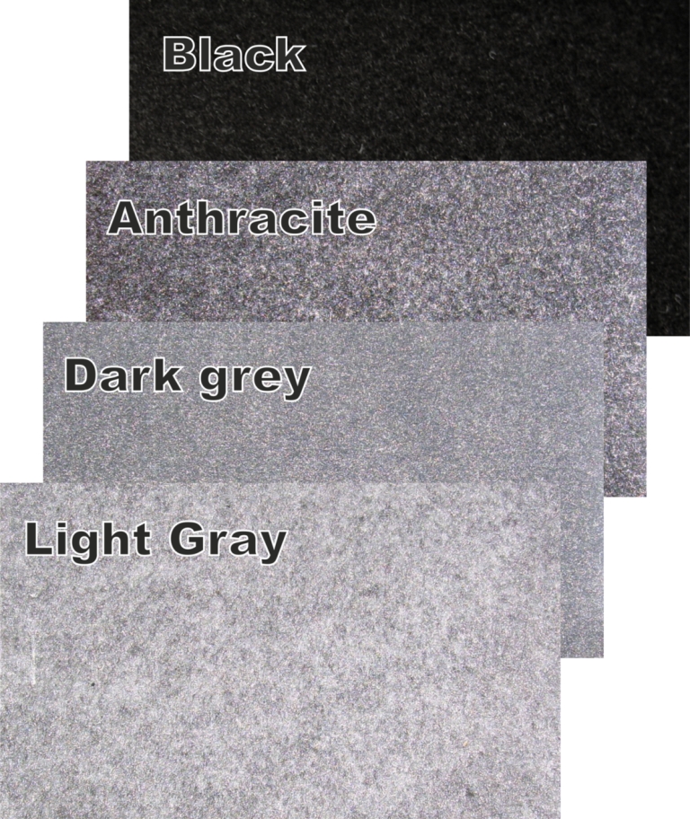 Carpet, BLACK (Italy, width 1.5 m). MOQ-950