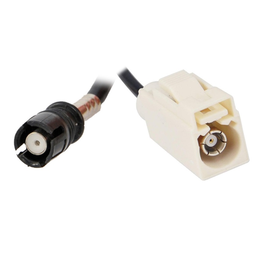 Peugeot, Renault, Citroen (->2019) antenna adapter FAKRA female - RAKU2 female. 7581163