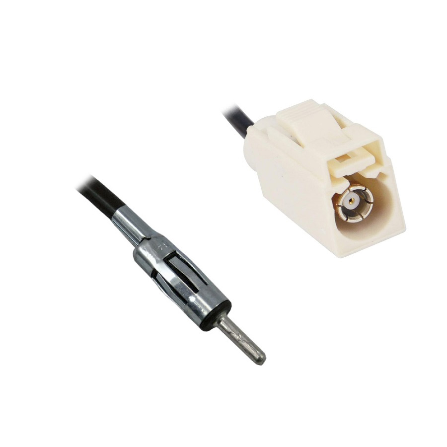 Universal antenna adapter AM FM FAKRA female DIN male (0.15m). 7581165
