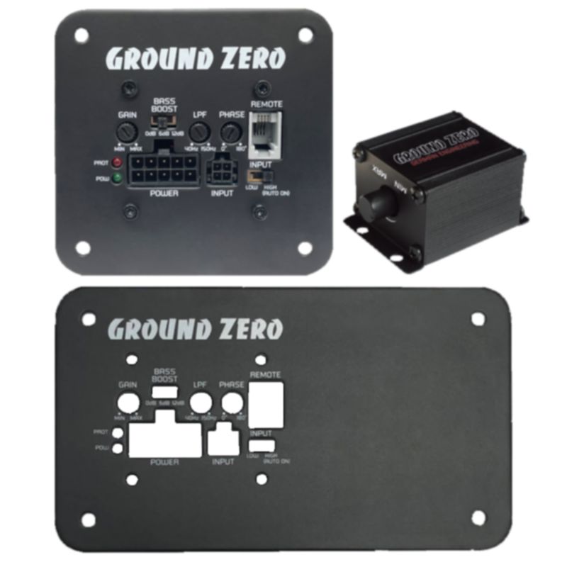 Ground Zero GZ SUB AMP 300 (D class) power amplifier (mono).