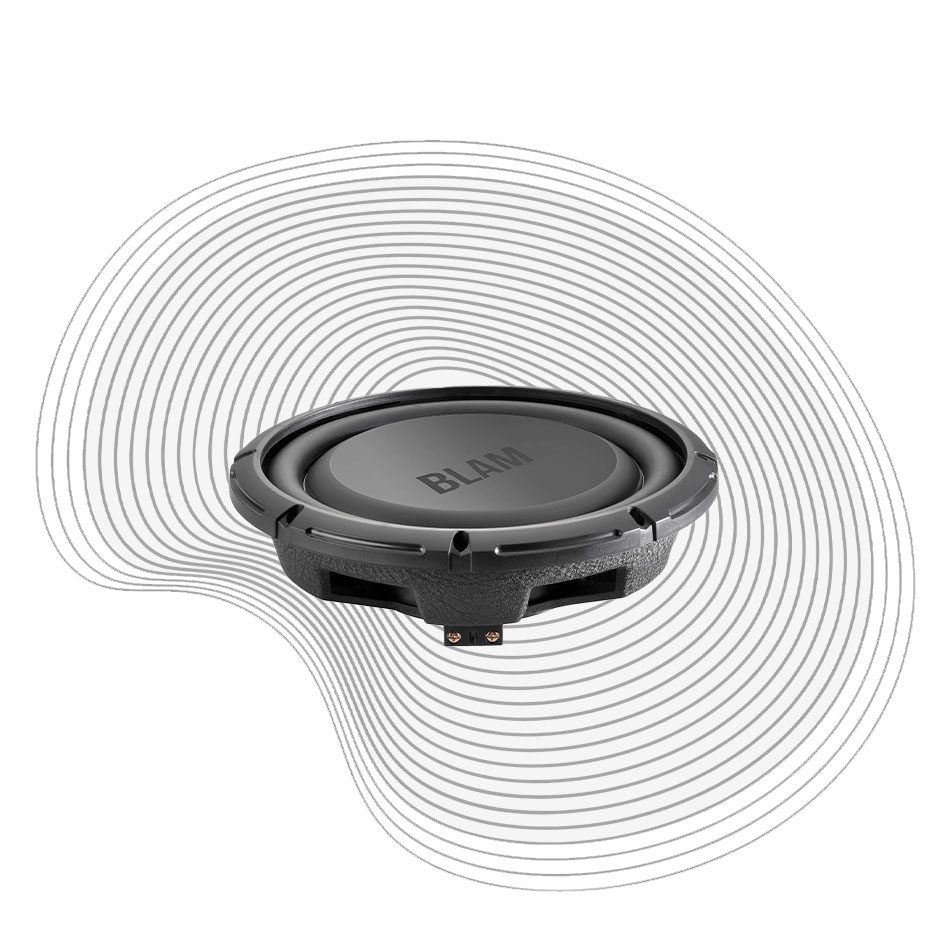 Blam RS10.2 Slim subwoofer 10" (250 mm).