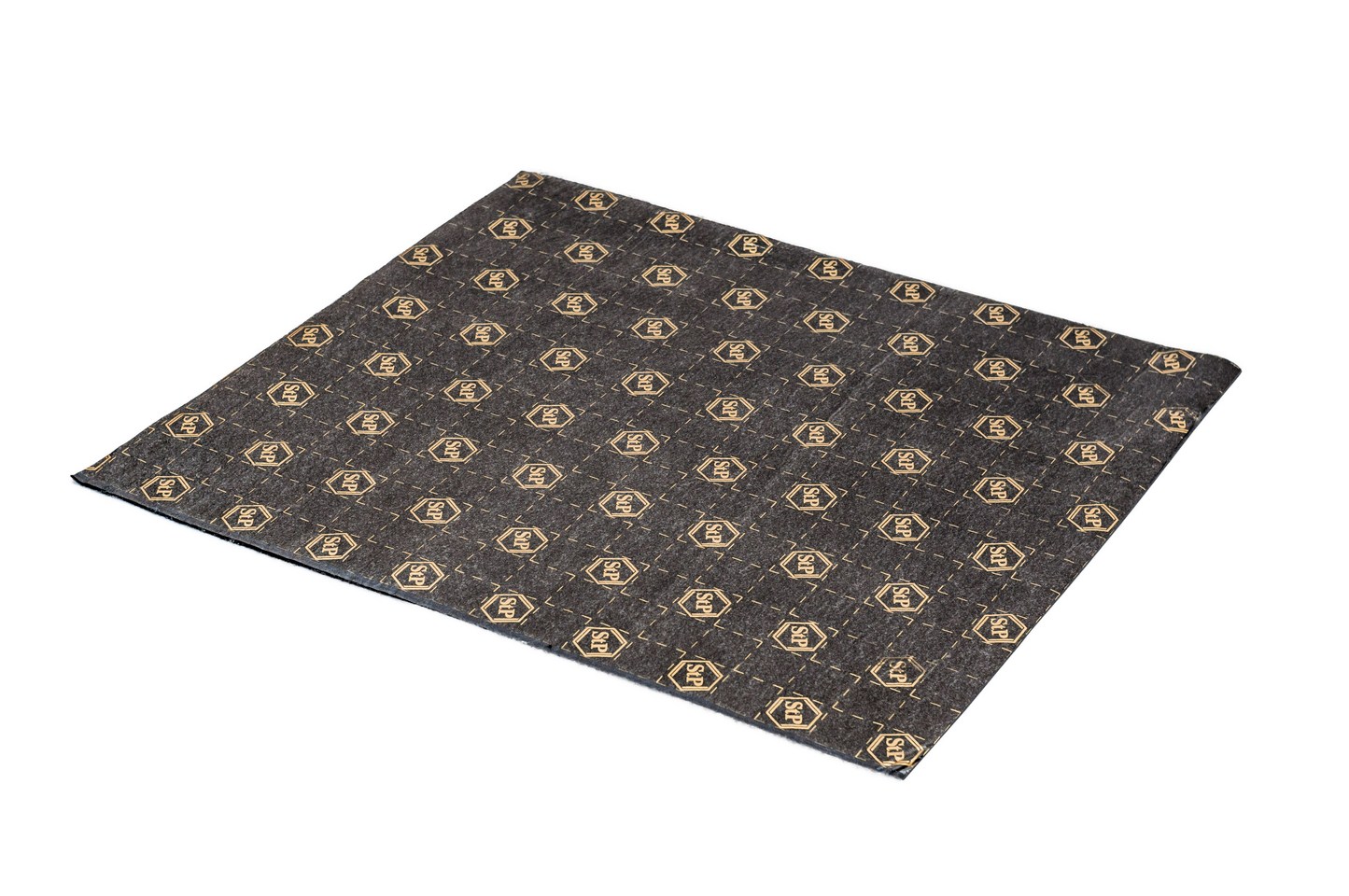 STP carpet with glue, GRAY (Silver line, width 1.0 m).