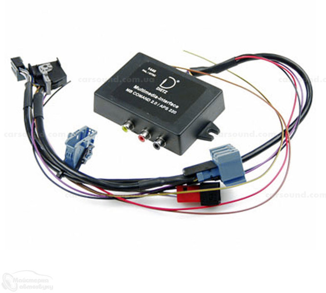 Mercedes Benz multimedia interface (AUDIO, VIDEO IN). Dietz