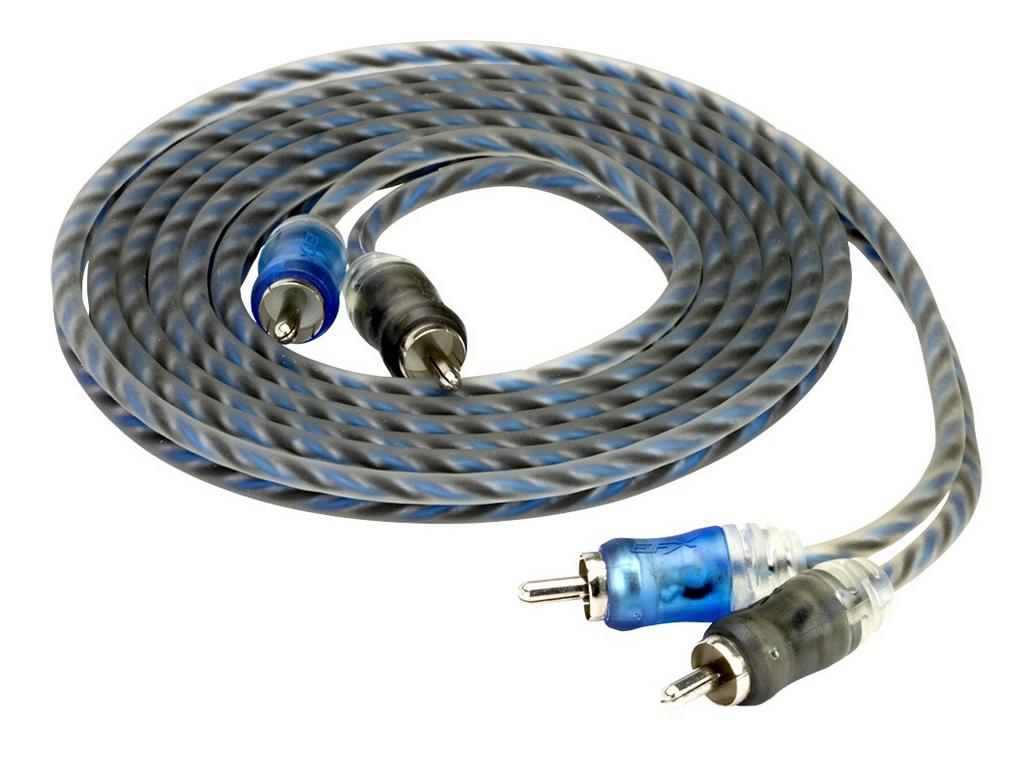 Scosche stereo RCA cable for amplifier (7,6 m). EFXRP25