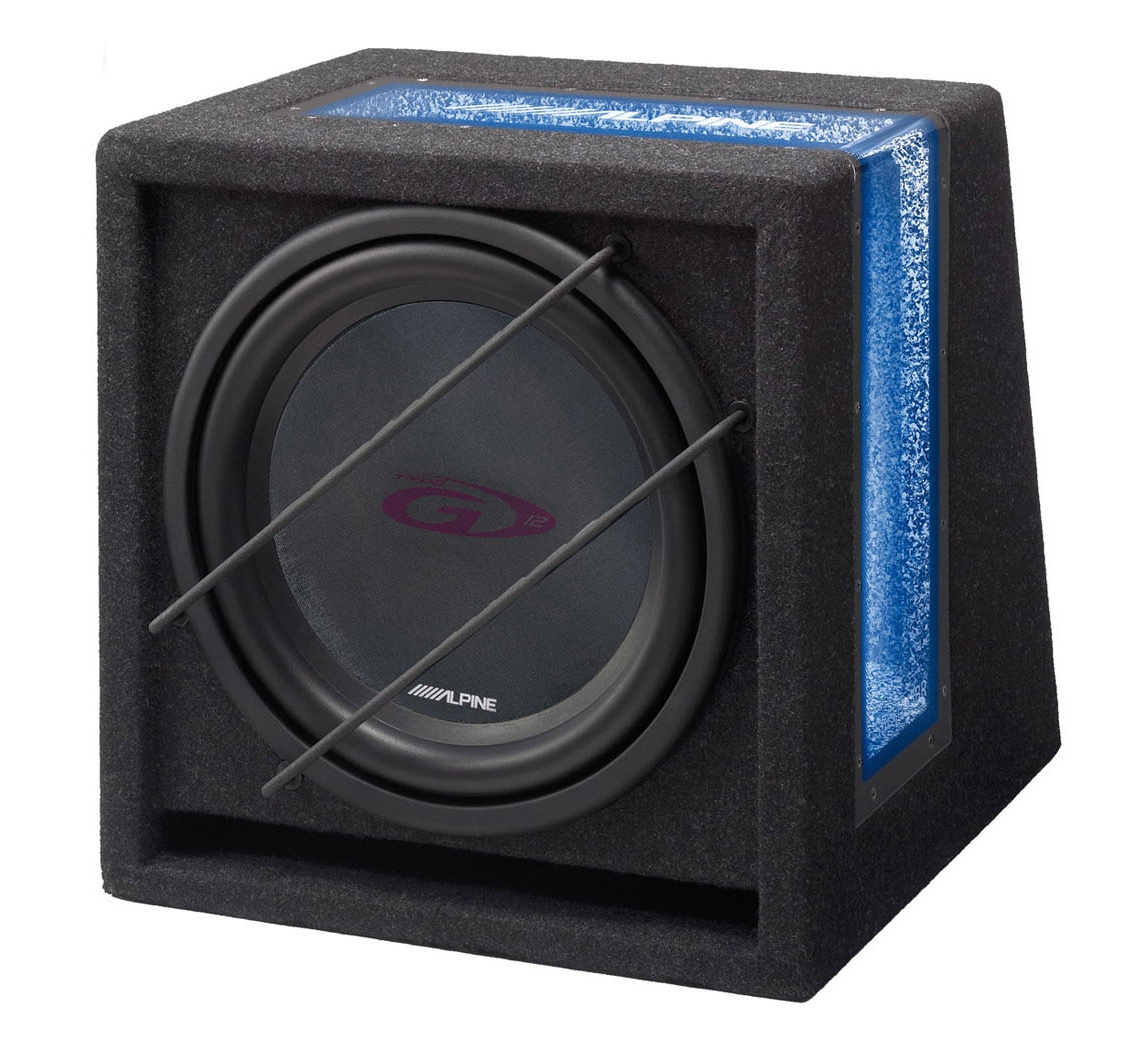Alpine SBG-844BR bass reflex subwoofer 8" (200 mm).