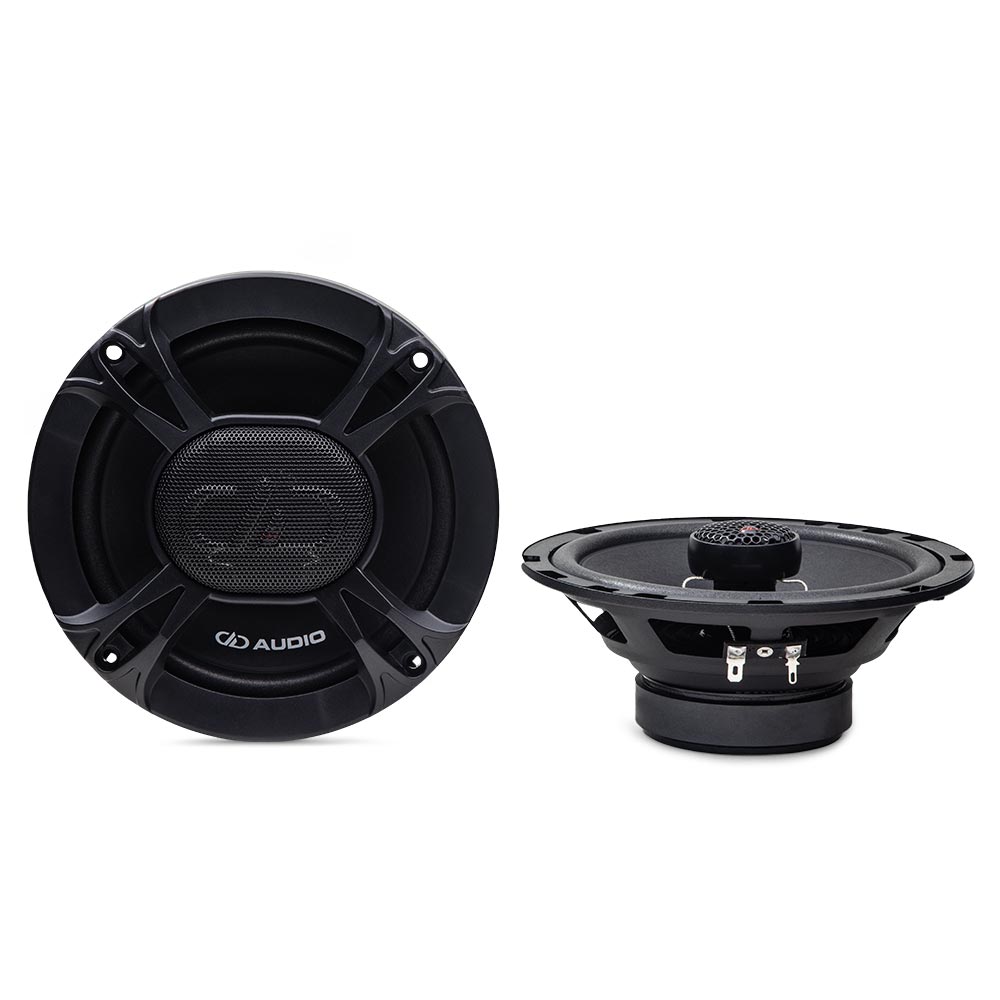 DD Audio E-X6.5b coaxial speakers (165 mm).
