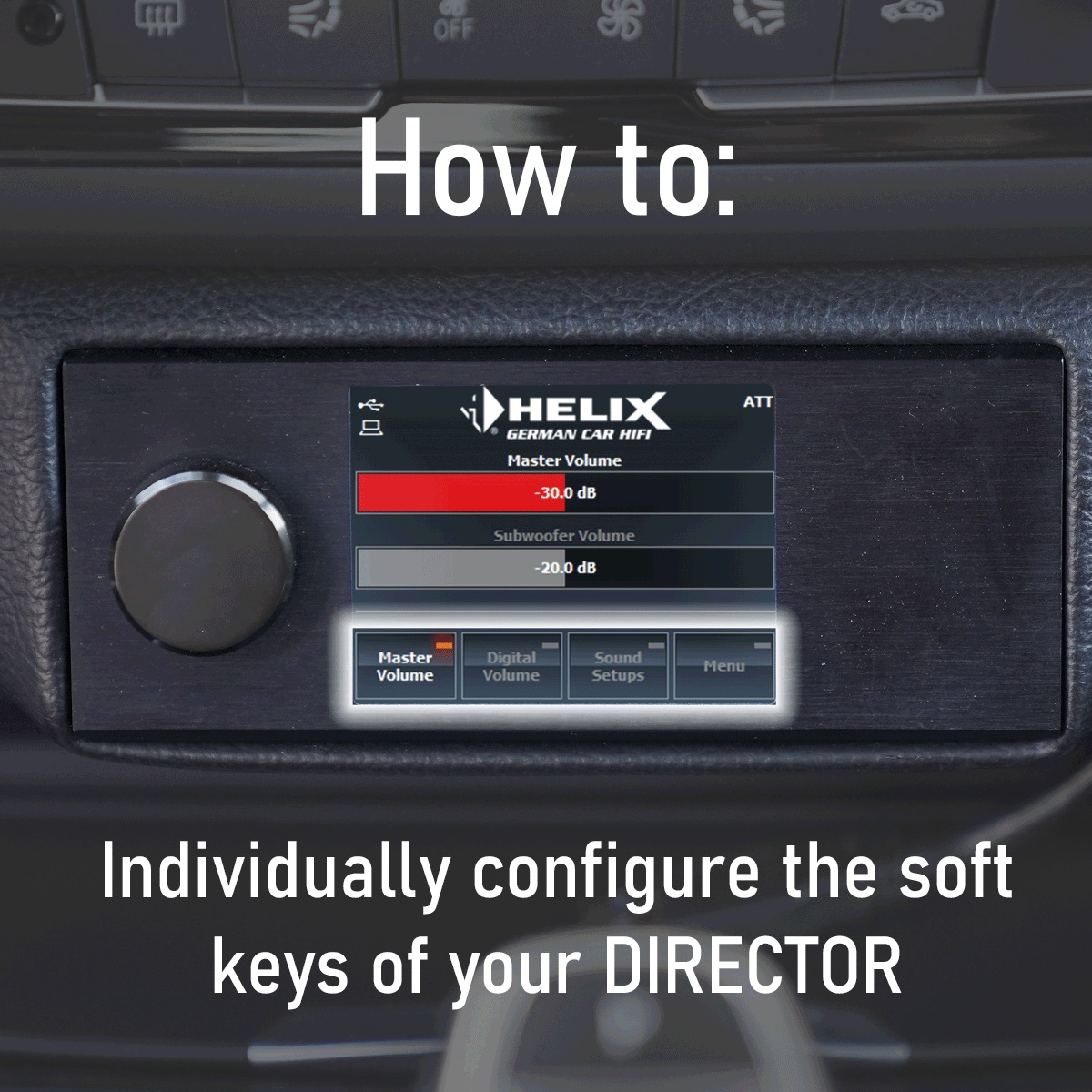 Brax DIRECTOR - display remote control.