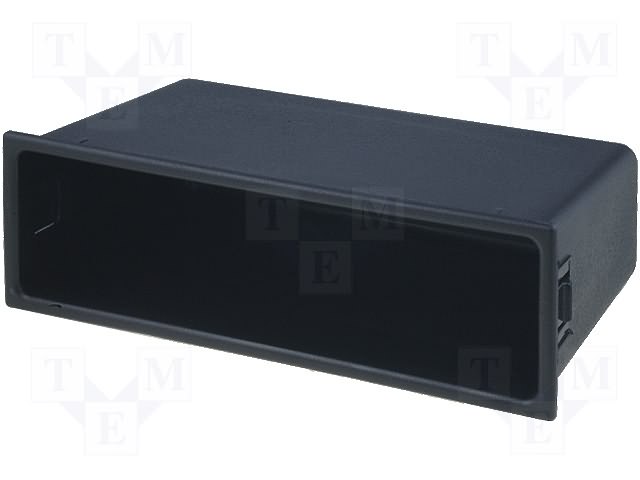 Universal fascia plate, box 58x188x105 mm (1DIN). 40.031.9