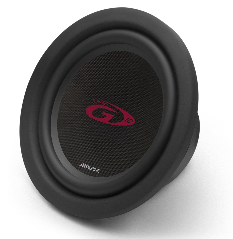 Alpine SWG-1044 subwoofer 10" (250 mm).