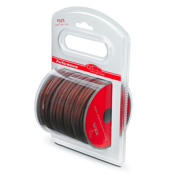 Focal PS 25 high-performance cables for speakers (2.5 mm²).