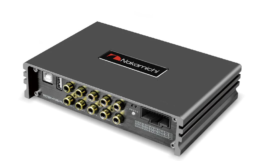 Nakamichi NDSK4285AU (D class) power amplifier (4-channel).