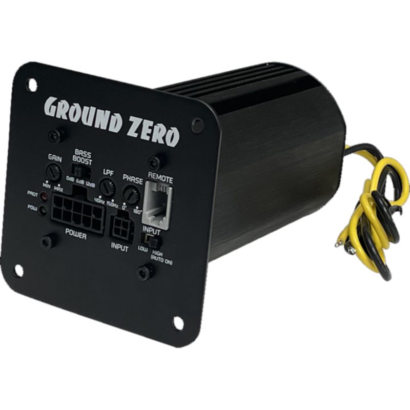 Ground Zero GZ SUB AMP 300 (D class) power amplifier (mono).