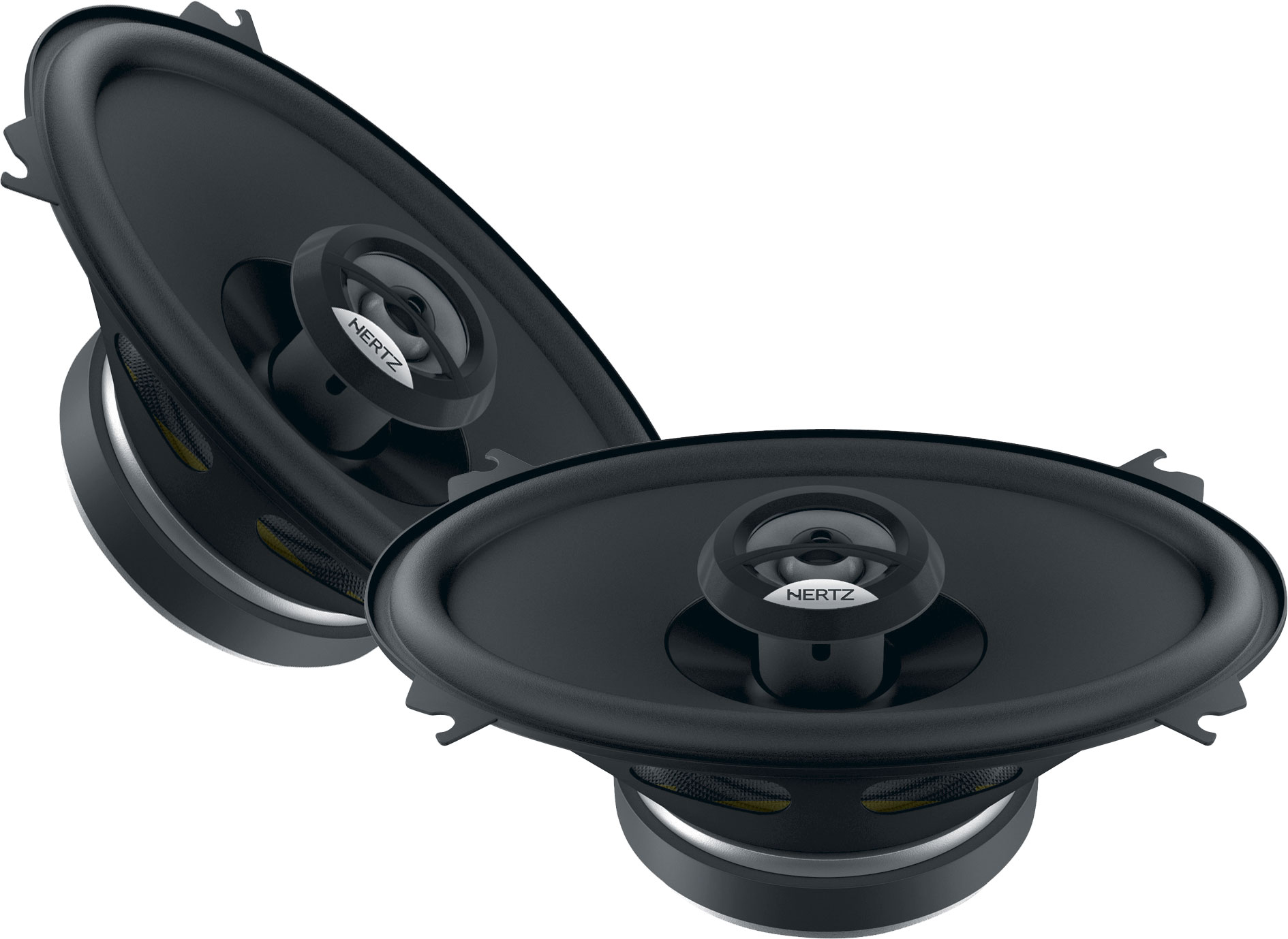 Hertz DCX 460.3 Coaxial speakers (100x160 mm).