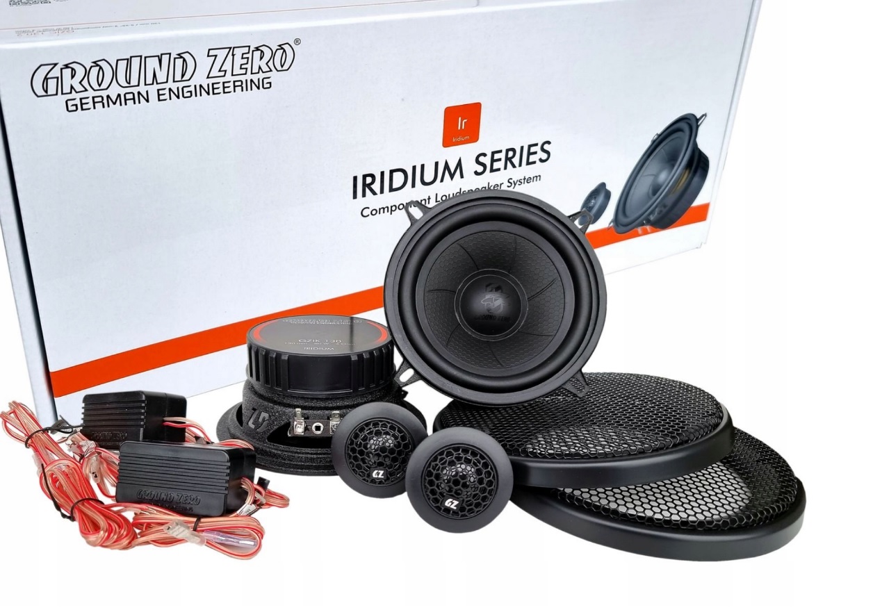 Ground Zero GZIC 130.2 component speakers (130 mm).