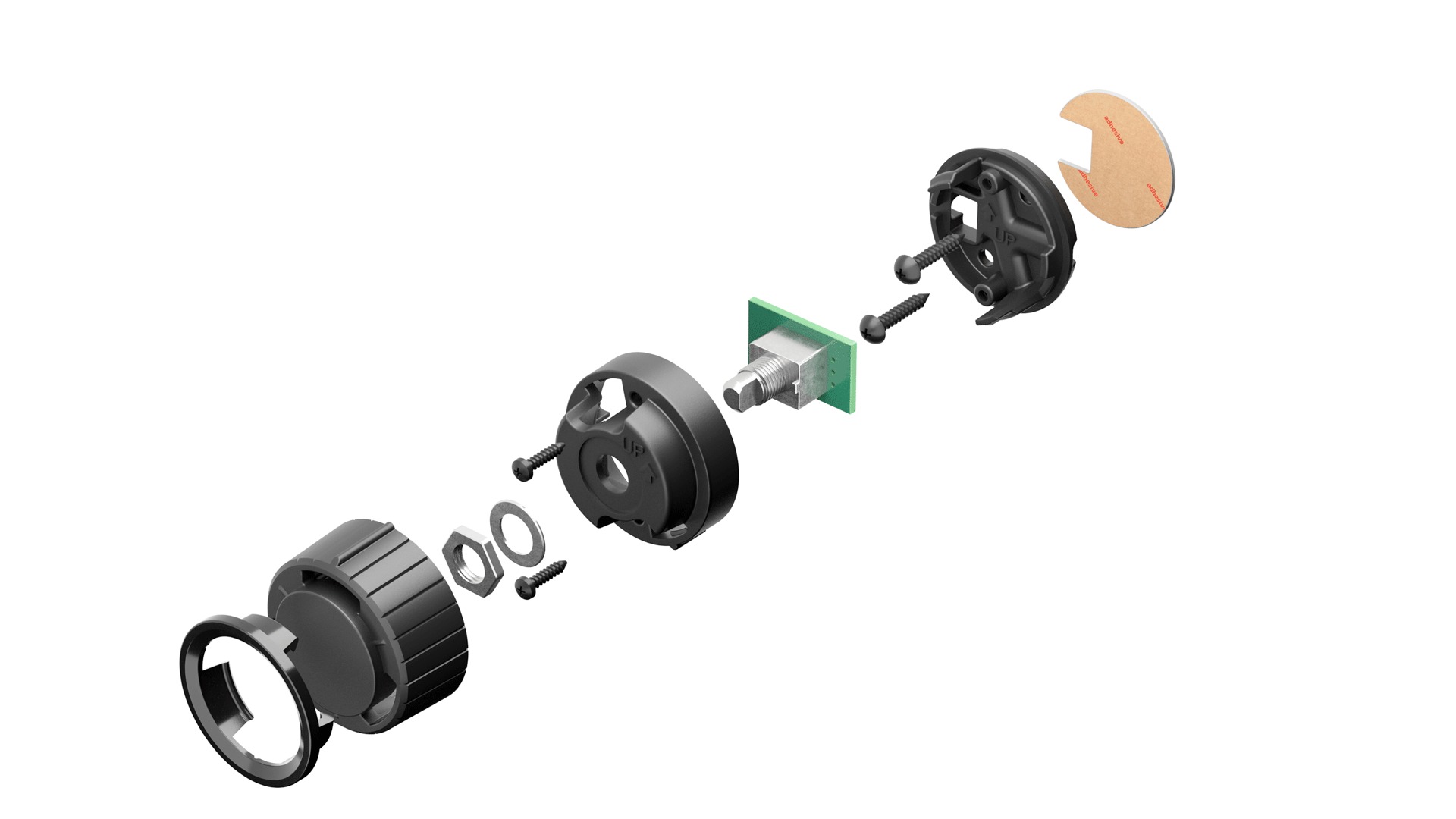 Hertz HRC 02 subwoofer volume control.