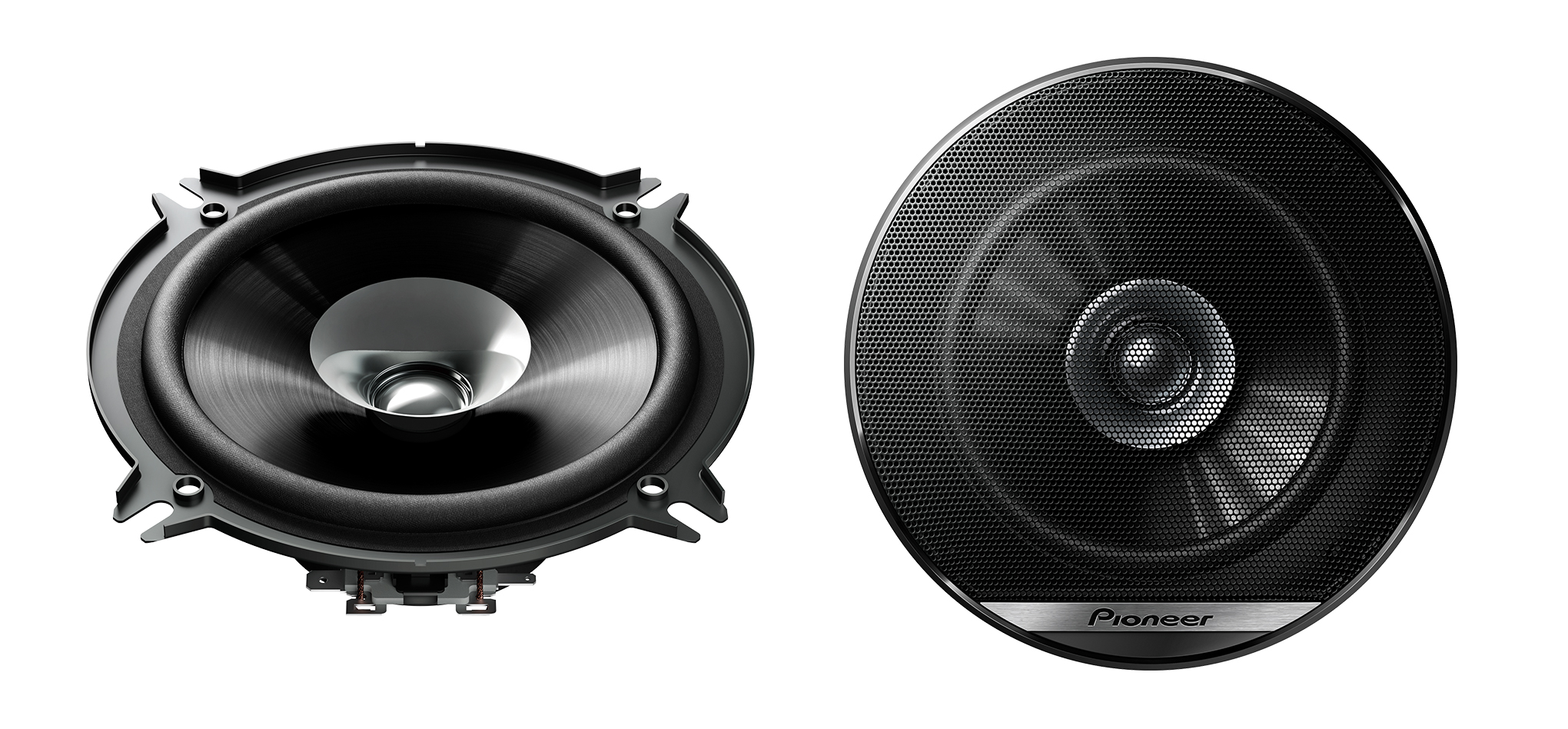 Pioneer TS-G1310F dual cone speakers (130 mm).