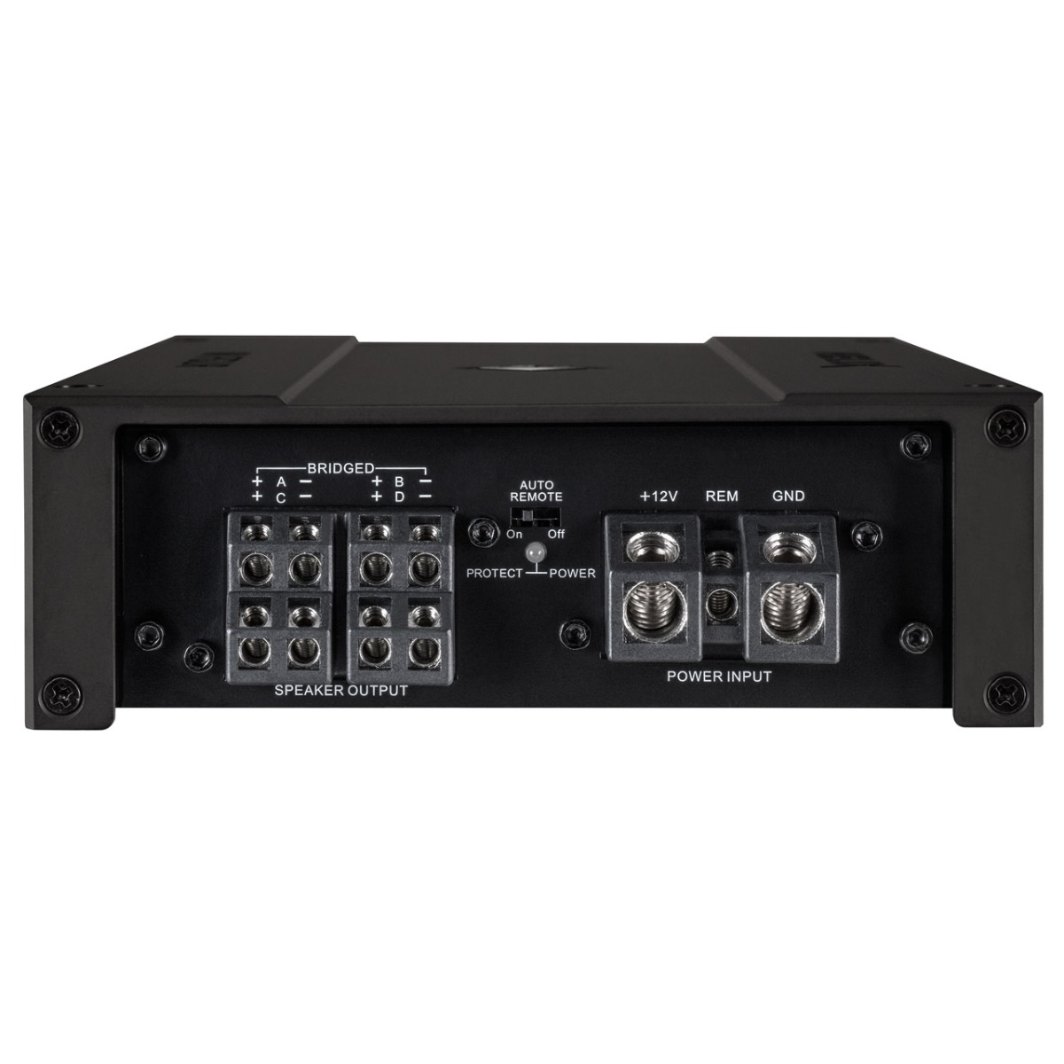 Helix M FOUR DSP (D class) power amplifier (4-channel) with DSP.