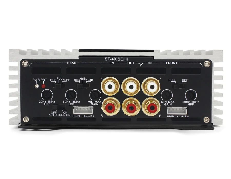 Zapco ST-4X SQ III (AB class) power amplifier (4-channel).