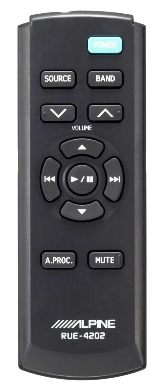 Alpine RUE-4202 remote control.