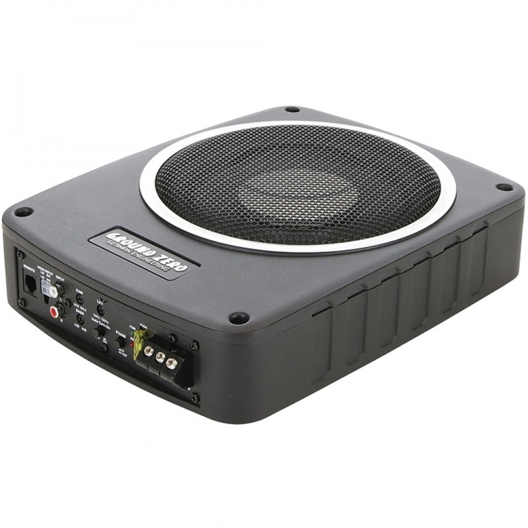 Ground Zero GZCS SW-800A compact active subwoofer 8" (200 mm).