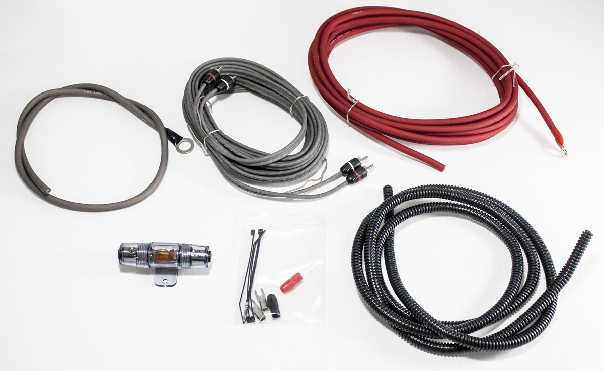 Four Connect (Stage 1) amplifier install POWERKIT (21 mm²). 4-PKIT20