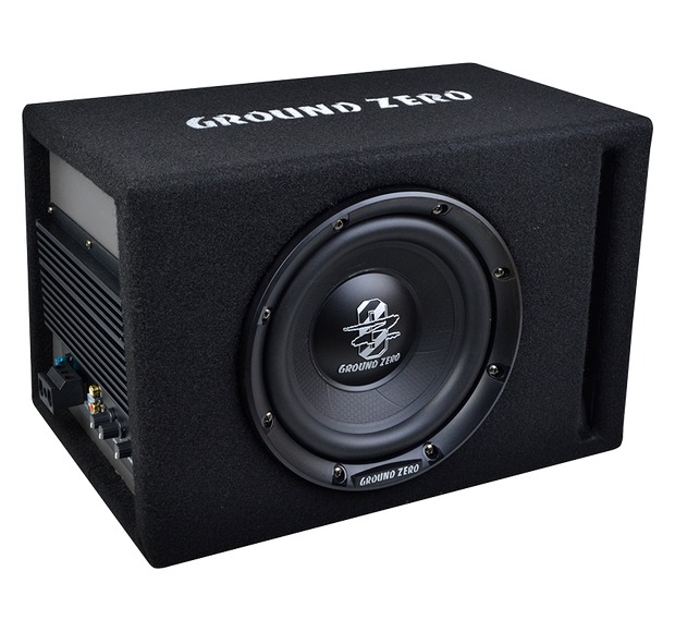 Ground Zero GZIB 20BR-ACT active subwoofer 8" (200 mm) kit.