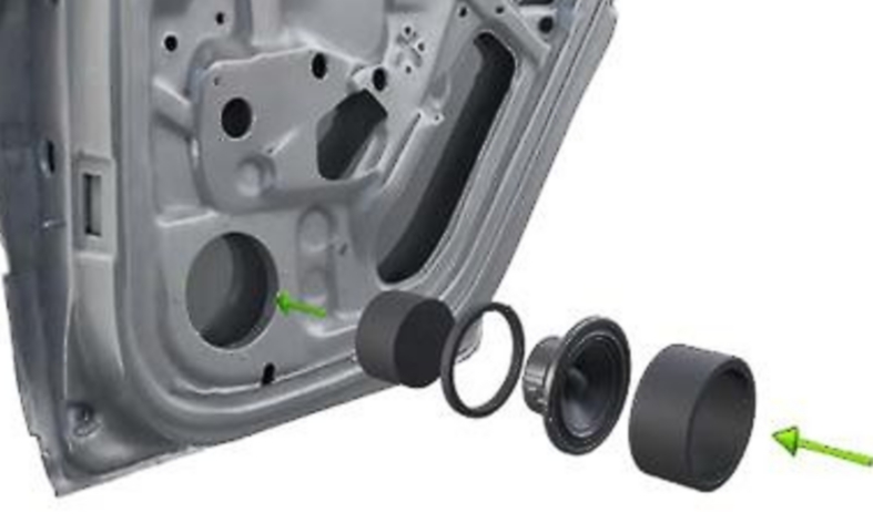 STINGER universal road kill for better sound performance (164x235 mm). RKFR69