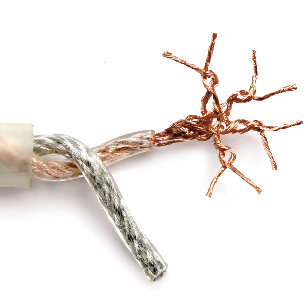 Audison Connection (OFC) high-performance cables for speakers (2.69 mm²). S 212.2