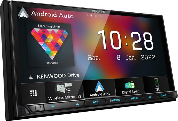 Kenwood DMX8021DABS multimedia AV receiver (7.0").
