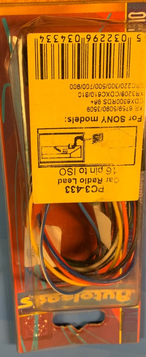 SONY adapter (ISO connector). PC3-433