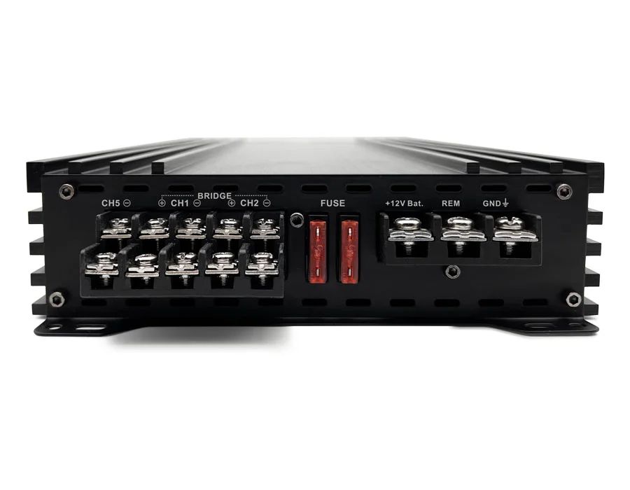 Zapco ST-5B (AB class) power amplifier (5-channel).