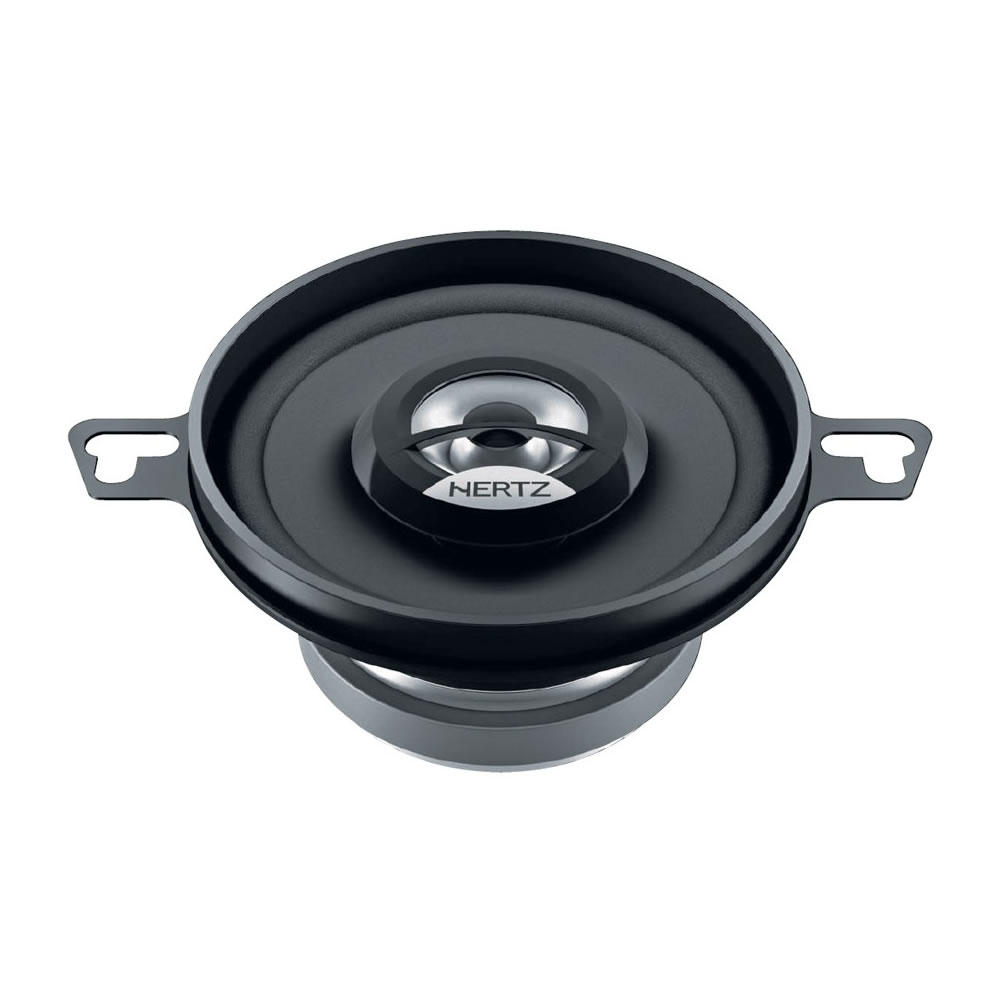 Hertz DCX 87.3 coaxial speakers (87 mm).