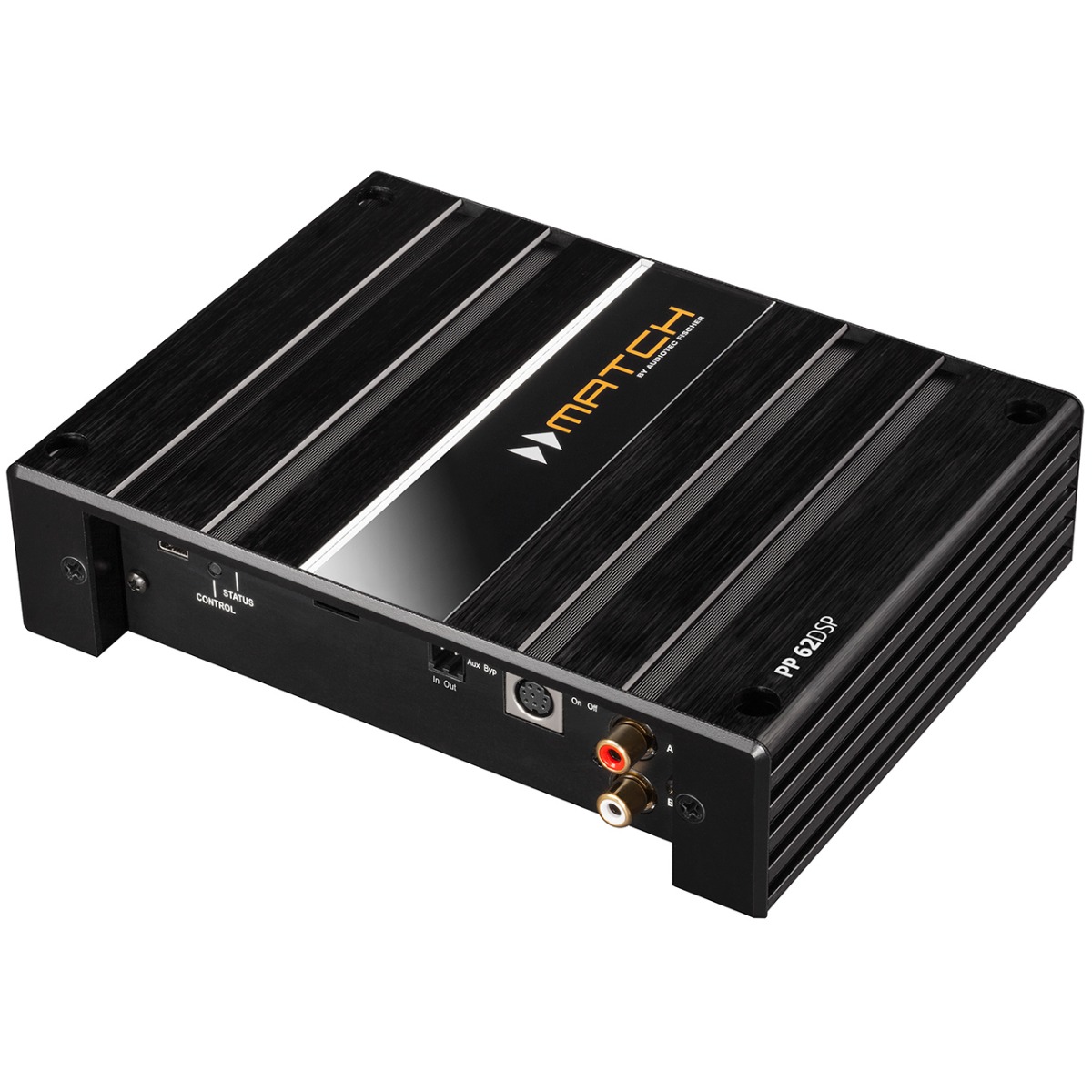 Match PP 62DSP (AB class) power amplifier (6-channel) with DSP.