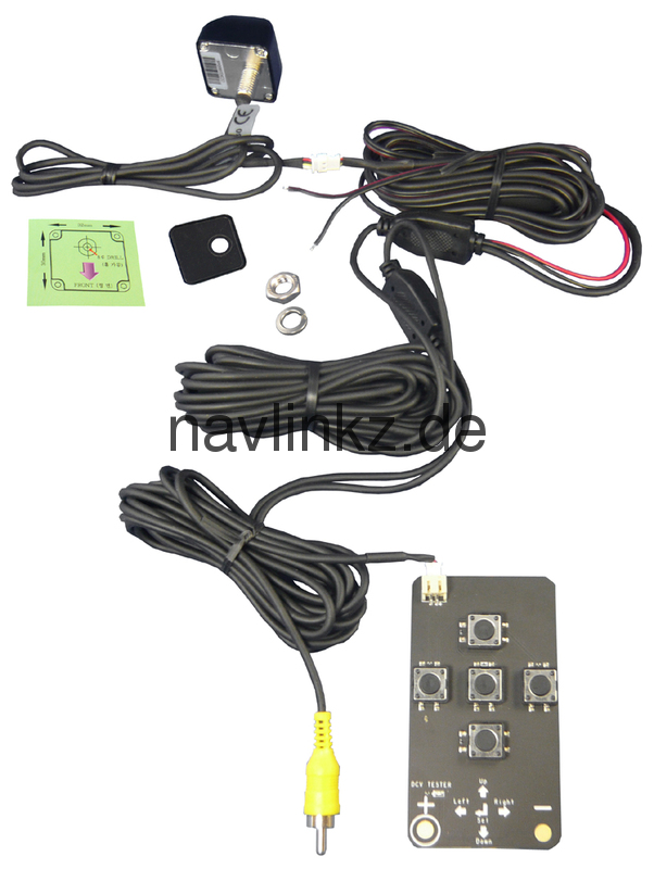 Universal rear view camera (RVC). NavLinkz