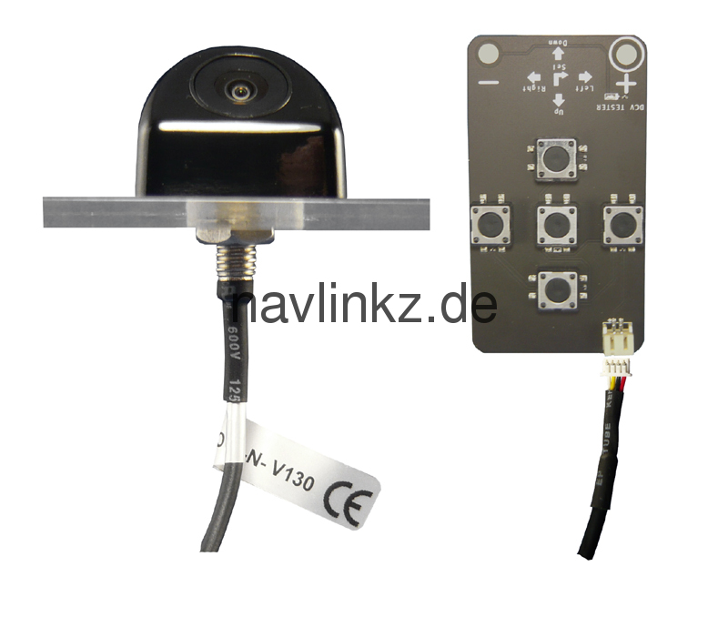 Universal rear view camera (RVC). NavLinkz