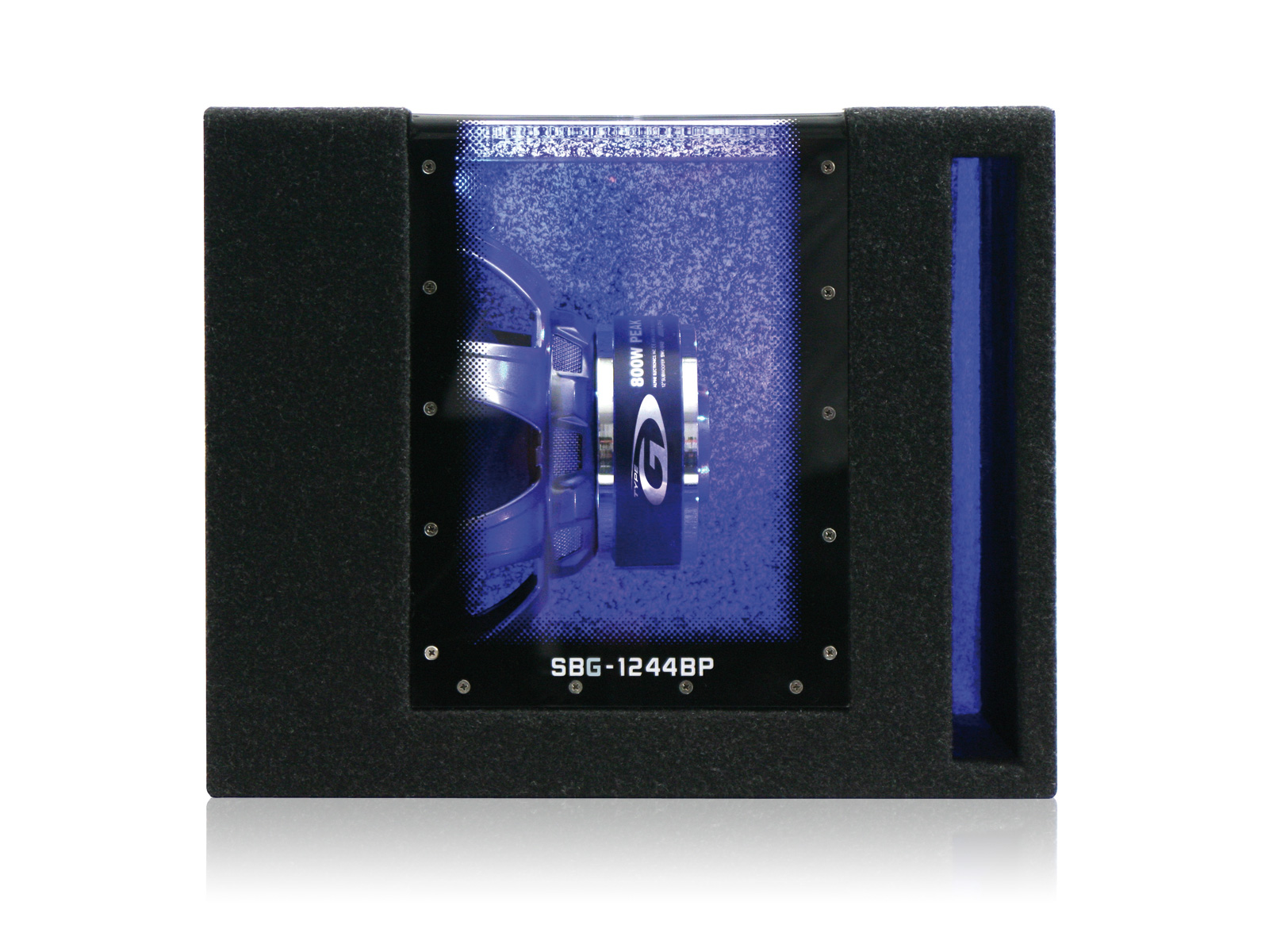 Alpine SBG-1244BP bass reflex subwoofer 12" (300 mm).