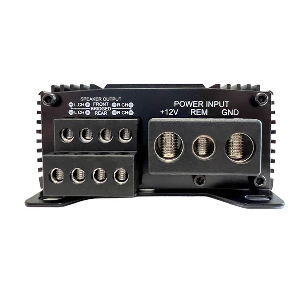 SoundQubed P4-75 (RMS 4x75 W x 2 Ohm) power amplifier (4-channel).