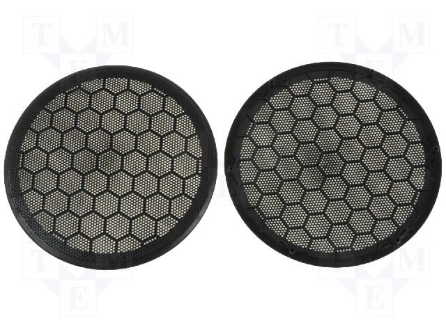 Seat Leon, Toledo (1999->), VW speaker grill, black (165 mm). 271320-13