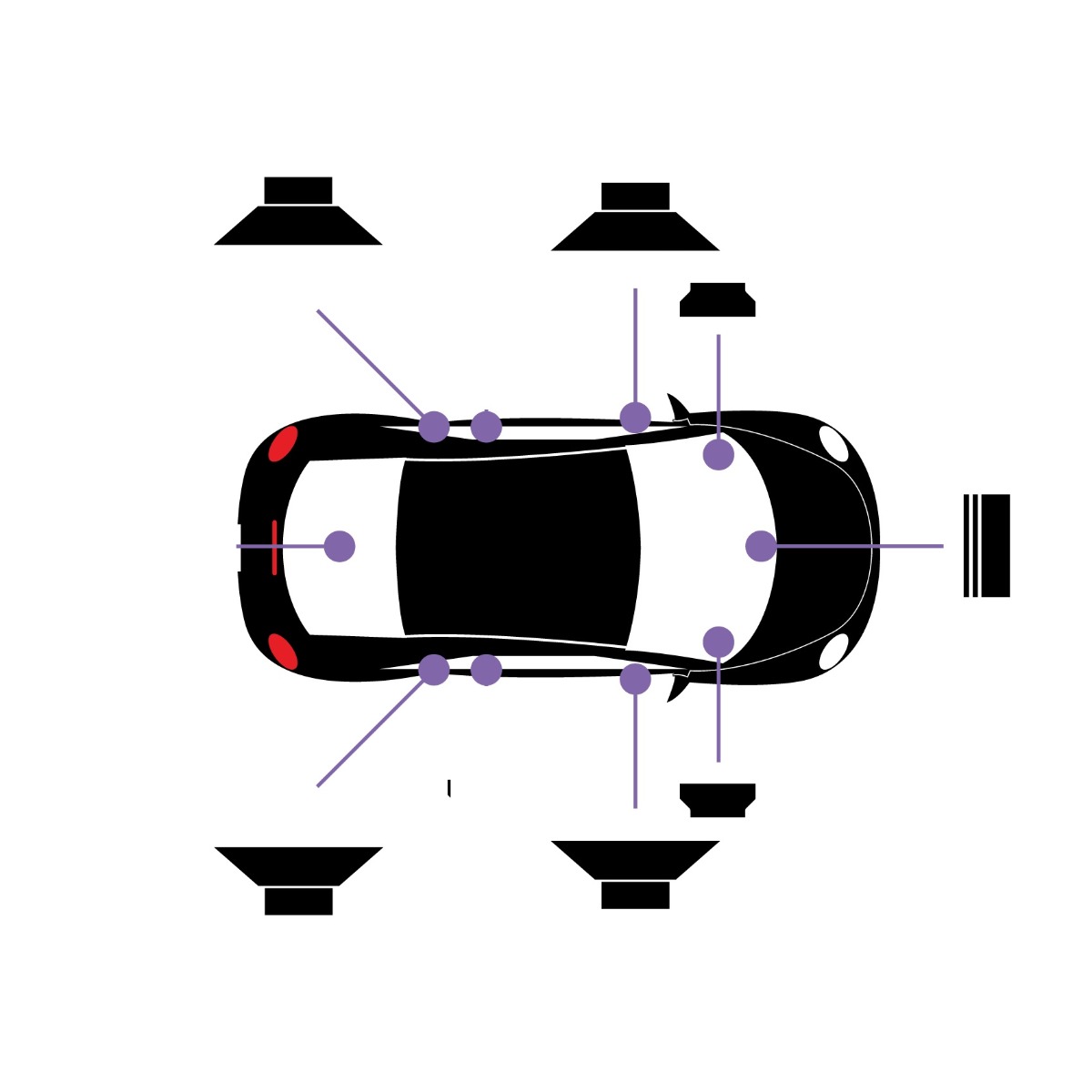Focal INSIDE POWERED installation kit for Nissan (->2021).