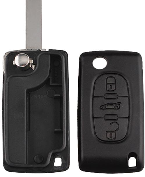 Citroen C2, C3, C4, C5, C6... remote KEY case (3 button).