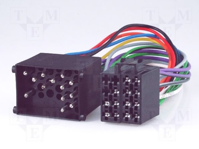 Land Rover, BMW, Mini, Rover adapter (ISO connector). 1020-02 (17 pin).