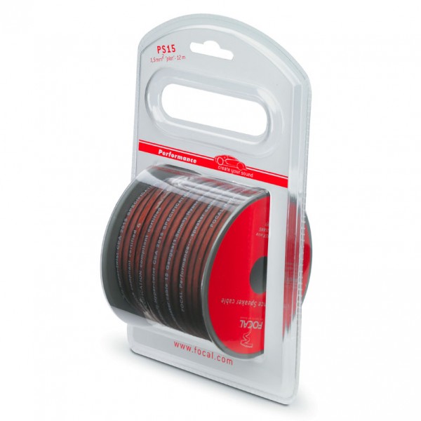 Focal PS 15 high-performance cables for speakers (1.5 mm²).