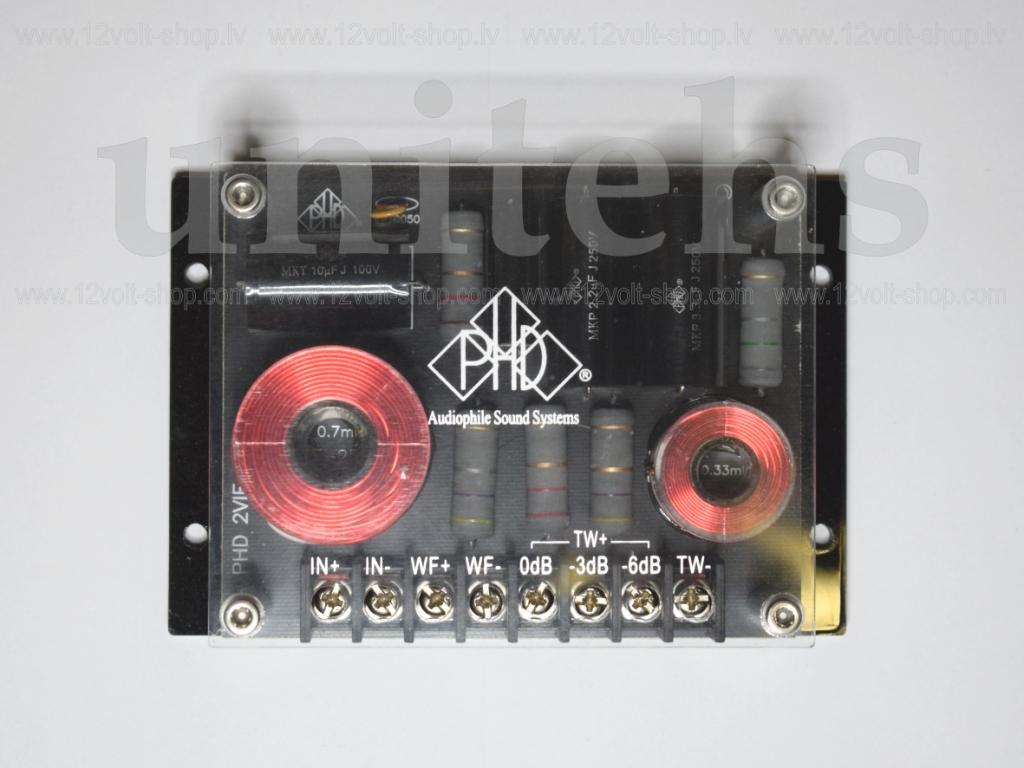 PHD 2-way passive crossover. XO-PHD-2W