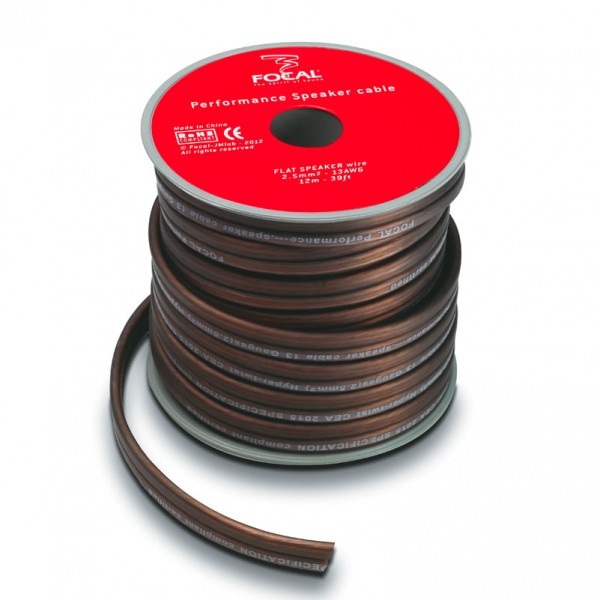 Focal PS 25 high-performance cables for speakers (2.5 mm²).