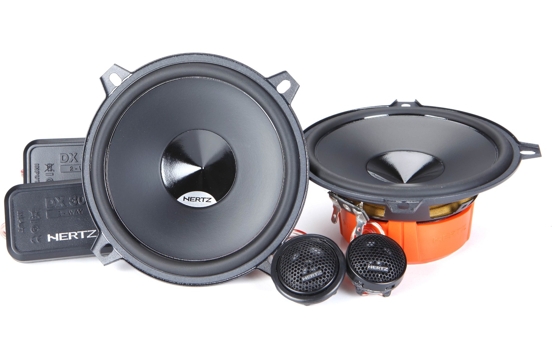 Hertz DSK 130.3 component speakers (130 mm).